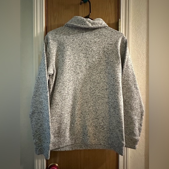 Euc Heather grey dress sweater sz 18/20 xl - Picture 2 of 7